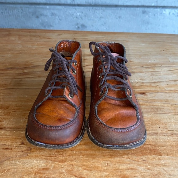 Vintage Leather Baby Boots - Picture 2 of 9